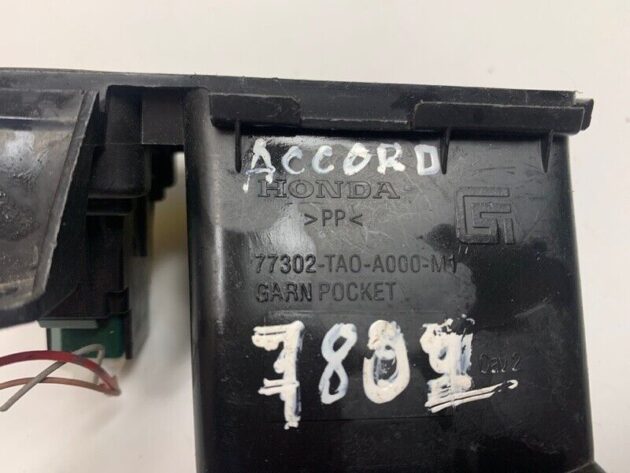 08 09 10 11 12 Honda Accord Instrument Panel Pocket w/Anti Skid Switch OEM