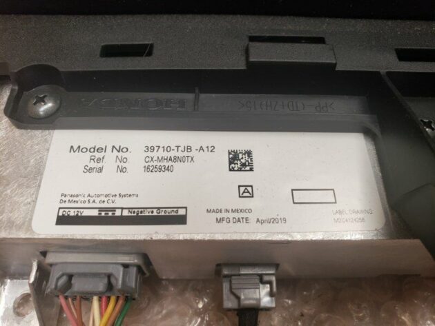 19 20 21 Acura RDX Dash Info Display Screen Monitor OEM 17K Miles