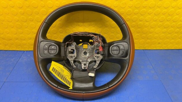 14 15 16 Fiat 500L Steering Wheel Brown Black Leather OEM 5NF54JXWAA