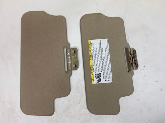 05 06 07 08 09 Lexus Gx470 Left & Right Side Secondary Sun Visor PAIR OEM