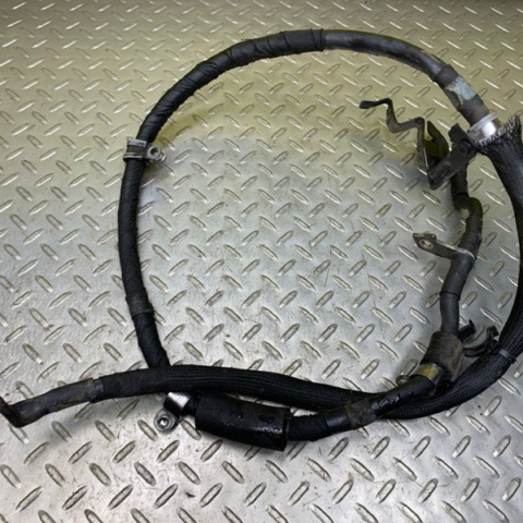 13 14 Porsche Cayenne 3.0L TDI Alternator Starter Ground Wire Cable Harness OEM
