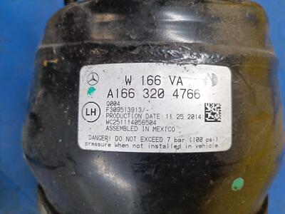 10bbe3f234f481336d94ea4ab8b12578 13 14 15 16 17 18 19 MERCEDES GL450 Front Left Shock Absorber OEM A1663204766