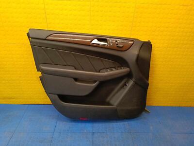 13 14 15 MERCEDES GL450 Front Left Door Trim Panel OEM A16672003709H14