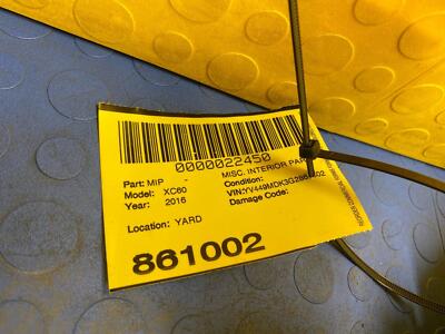 1136807f329026e0f0cb7d24896fd6ae 13 14 15 16 VOLVO XC60 Liftgate Lower Cargo Trim Compartment Panel OEM 39834885