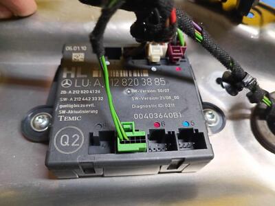 11e397b77ab67df1fb6d75cddfe7a871 10 11 12 13 MERCEDES E-350 Rear Left Door Window Regulator Panel OEM A2127301779