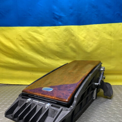 09 08 07 06 05 Bentley Continental GT Rear Seat Armrest Center Console Wood OEM