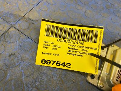 1564b1185e6eba9c6c775d74d9189b06 17 18 19 20 21 ROGUE EXCEPT SPORT Transmission Control Module OEM 310F6-6RA0A