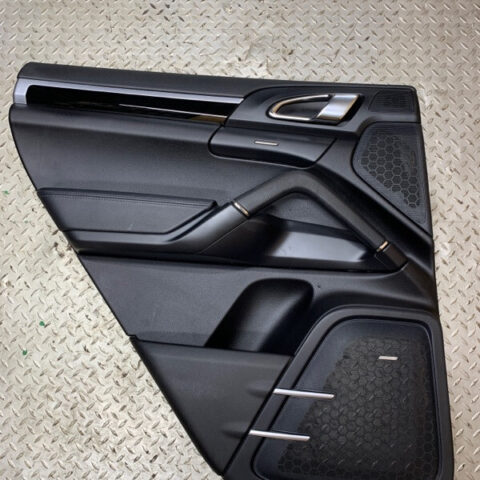 11 12 13 14 Porsche Cayenne Rear Left Interior Door Panel Trim OEM 95855530120