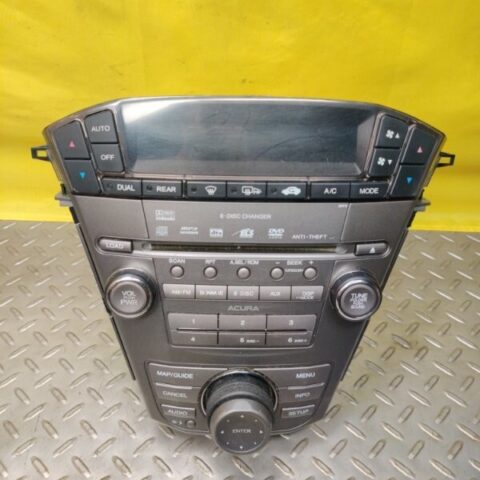 09 08 07 Acura MDX Radio Receiver CD Player & Heating Control OEM 39011-STX-A32