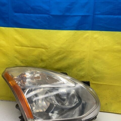 11 12 Nissan Rogue Passenger Right Side Headlamp Headlight OEM (damage)