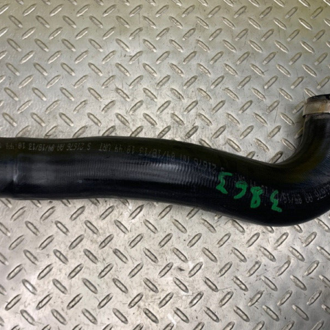 13 Porsche Cayenne Intercooler Hose Pipe OEM 7P0145737D