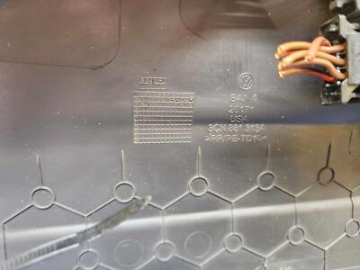 1e5ace5f96f652896b30d91fa3f63bac 18 19 20 21 22 23 VW ATLAS Front Left Seat Cover Trim w/ Switch OEM 3CN881313A