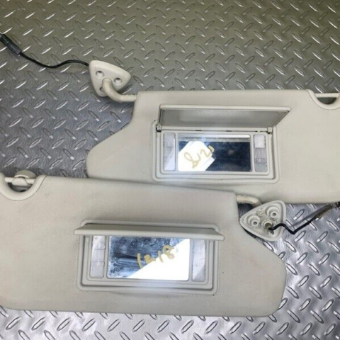 09 10 11 12 13 Dodge Journey Sun Visor Sunvisor Left & Right Set OEM