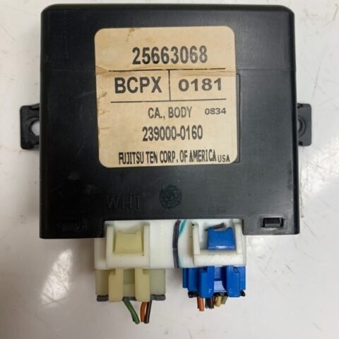 00 01 02 03 04 05 Cadillac Deville Seat Heater Control Module OEM 25663068