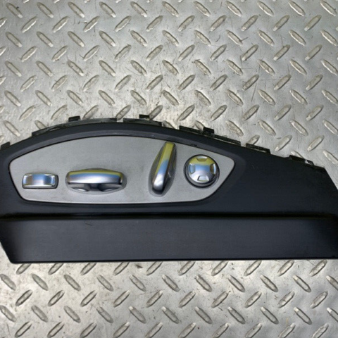 11 12 13 14 15 16 Porsche Cayenne Front Left Seat Switch & Cover Trim Panel OEM