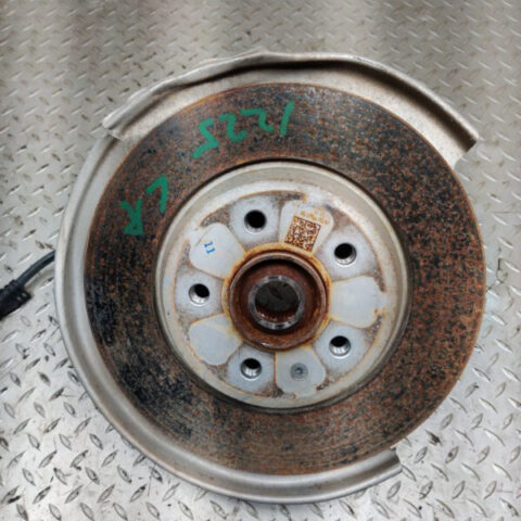 19 18 17 16 15 14 13 12 Audi A4 Rear Left Spindle Knuckle Hub w/ brake Disk OEM