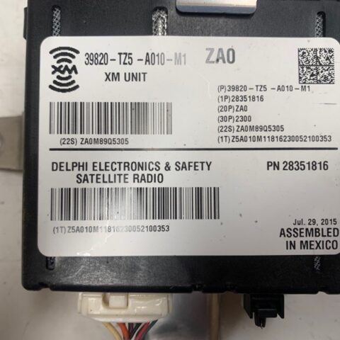 14 15 16 Acura MDX XM Satellite Antenna Control Module Computer OEM