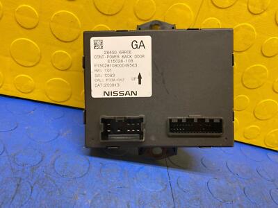 21 22 23 ROGUE EXCEPT SPORT Power Tailgate Lift Control OEM 284G06RR0E