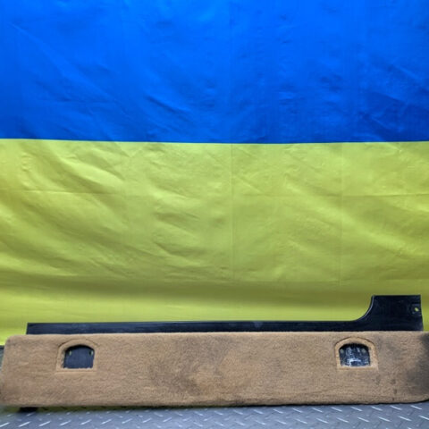 07 08 09 10 Porsche Cayenne Rear Left Carpet Trunk Trim Panel OEM  7L5863527L