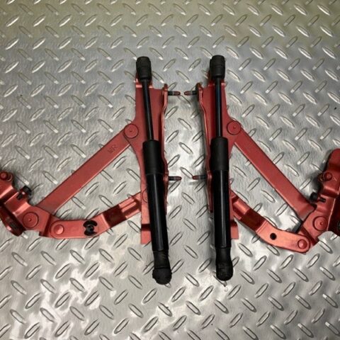 16 17 18 19 Mazda MX-5 Miata Right & Left Trunk Lid Hinges W/ Shock PAIR 21K Mil