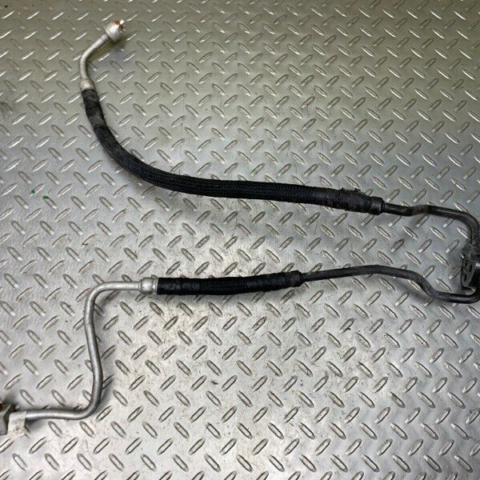 00 01 02 Jaguar S-Type 4.0L A/C Air Condition Condenser Hose Pipe Line Tube OEM