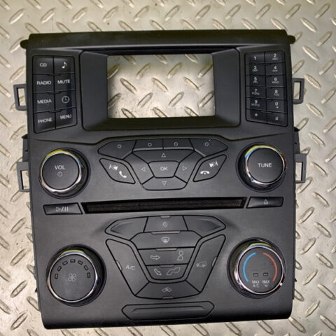 16 Ford Fusion Radio Climate Control Panel OEM GS7T-18E243-DC