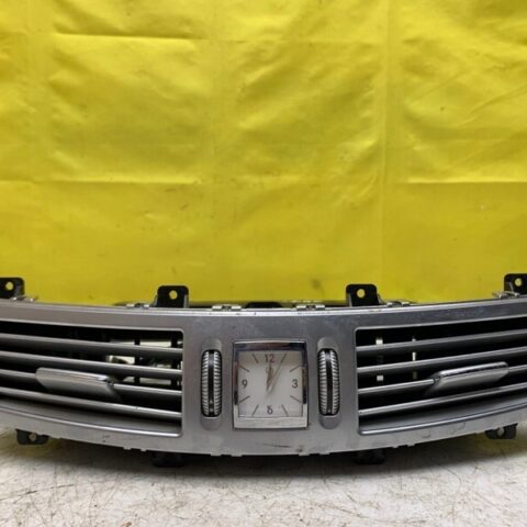 07 08 09 10 Mercedes-Benz S-Class Front Center Dash A/C Heat Air Vent W/ Clock