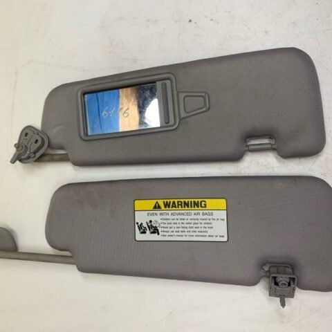 11 12 13 14 Hyundai Sonata Sun Visor Sunvisor Left & Right Side PAIR SET OEM