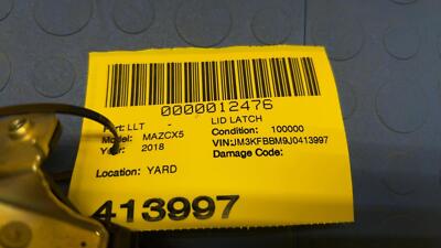39c40e85b99a61bd68432b9cb3af9072 17 18 19 20 21 MAZDA CX5 Liftgate Latch Lock Actuator OEM TK4962310C