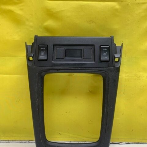14 15 16 Subaru Forester Center Console Shift Cover Bezel HEATED OEM 92121SG010