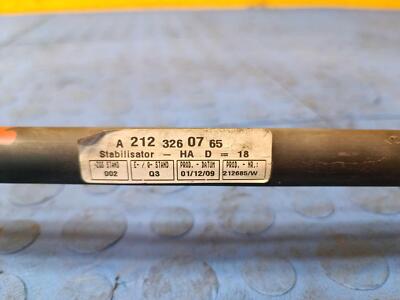 458b380db9dde521c0ca27379a30ecb8 10 11 12 13 14 15 16 MERCEDES E-350 Rear Stabilizer Sway Bar A2123260765