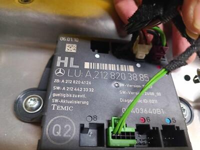 49861eedb7c5369dff8836e75e20ed0a 10 11 12 13 MERCEDES E-350 Rear Left Door Window Regulator Panel OEM A2127301779