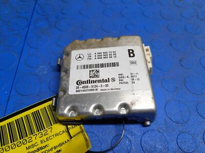 10 11 12 13 14 15 16 MERCEDES E-350 Winshield Mounted Camera OEM A0009055000