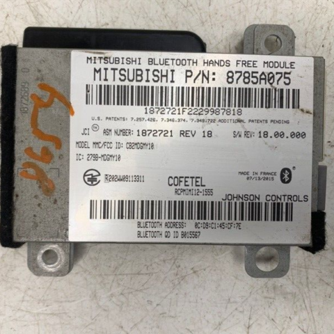 15 16 17 18 Mitsubishi Outlander Sport Receiver Bluetooth Control Module OEM
