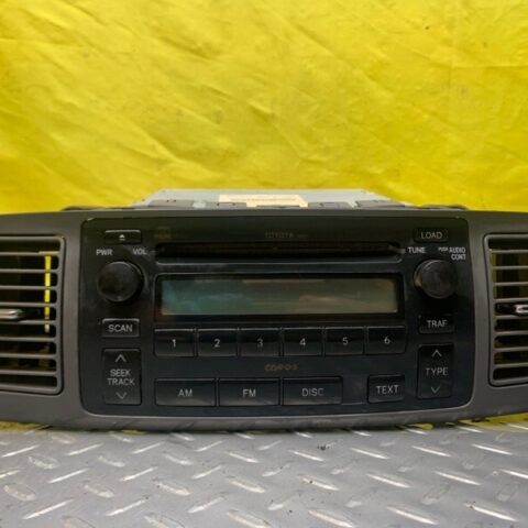 04 05 06 07 08 Toyota Corolla Audio Equipment Radio Receiver With CD OEM