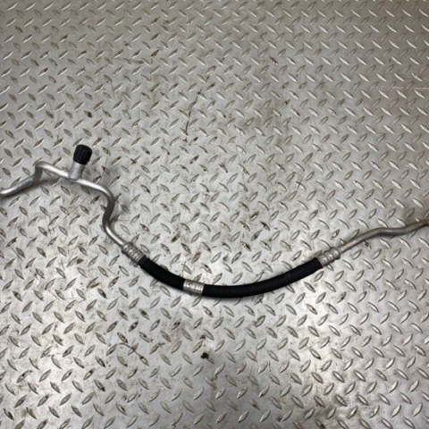 12 13 Mercedes A207 E350 Condenser Cooler Connector Pressure Hose Tube Pipe OEM