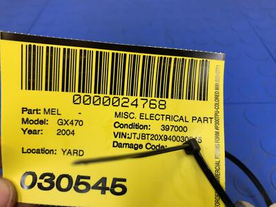 4c29f692b5ed1695f89004ecac1e179d 03 04 05 06 07 08 09 LEXUS GX470 Air Suspension Control Module OEM 89293-60030