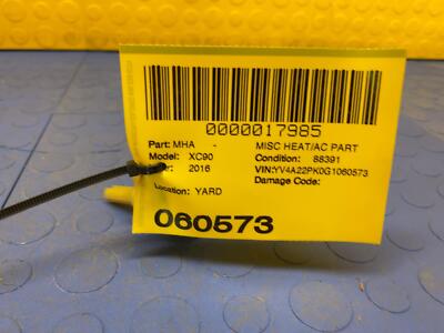 4cd0c91e31b428f3918a106126fadcbc 16 VOLVO XC90 HVAC Climate Flap Actuator OEM EH620003