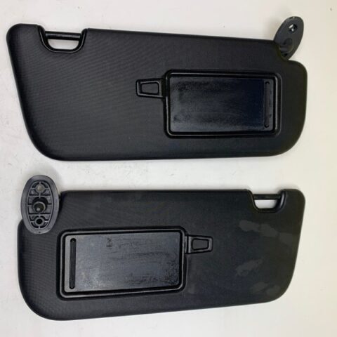 14 15 16 17 18 19 KIA Soul Sun Visor Left & Right Side PAIR Black OEM