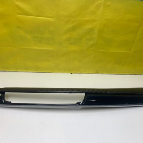 16 15 17 18 BMW X6 X6M F16 Interior Dash Instrument Panel  Carbon Fiber Trim OEM