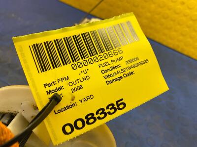 54eaa706ccfc83b0a1d781dc5c9f8b5d 07 08 09 10 MITSUBISHI OUTLANDER Fuel Pump OEM 1760A300