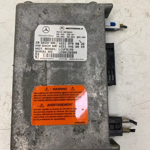 03 04 05 06 Mercedes-Benz E350 Bluetooth Voice Communication Control Module OEM