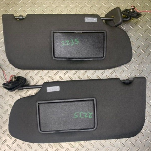 10 11 12 13 14 15 16 17 18 19 Lincoln MKS Sunvisor Sun Visor Set OEM