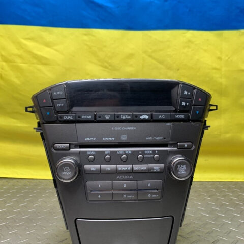 07 08 09 Acura MDX Radio Receiver CD Player & Heating Control OEM 39101-STX-A041