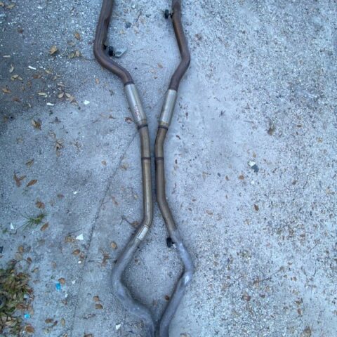 15 16 17 18 BMW X6 X6m F16 Center Muffler Exhaust With Pipes 102180-10 58K miles