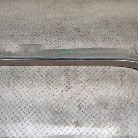 05 Bentley Continental GT Left Sill Kick Reinforcement Treadplate OEM 3W3863563C