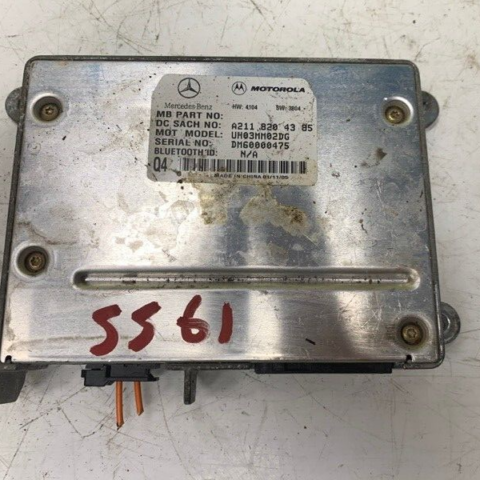 03 04 05 06 Mercedes-Benz E350 Bluetooth Control Module OEM