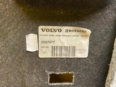 62706cb05646bb52c4bd41ff8ebd626c 13 14 15 16 VOLVO XC60 Liftgate Lower Cargo Trim Compartment Panel OEM 39834885