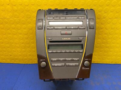 10 11 12 LEXUS ES350 AM / FM Receiver CD Player Control Panel OEM 8612033E40