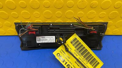 6b71fe77614e64b7b32ad5794065e678 12 13 14 15 AUDI A6 Heater A/c Control OEM 4G0820043N5PR